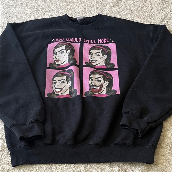 Vintage Comical Sweatshirt - Picture 1 of 3